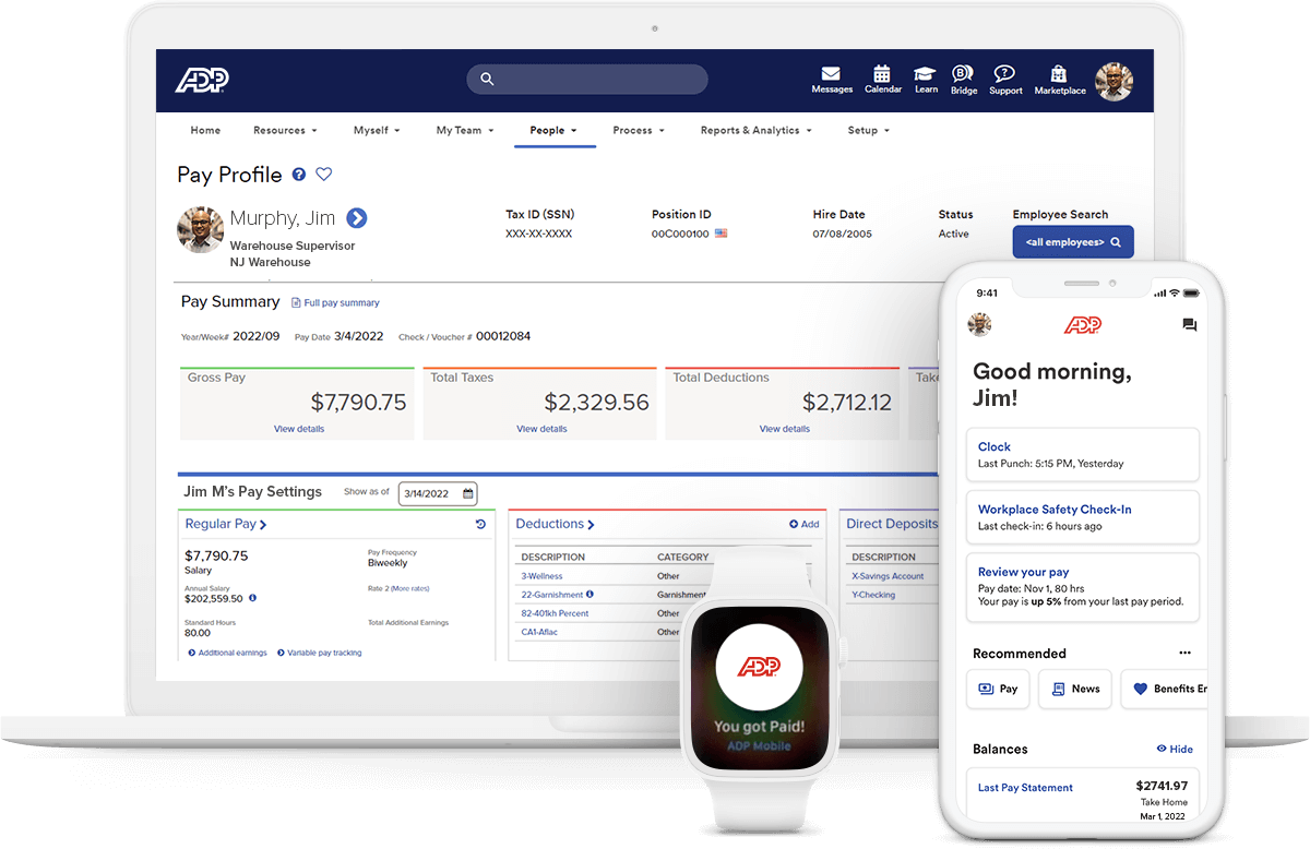 ADP Workforce Now Demo | ADP